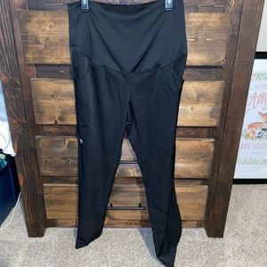 Healing Hands Maternity Scrub Pants Black (S)